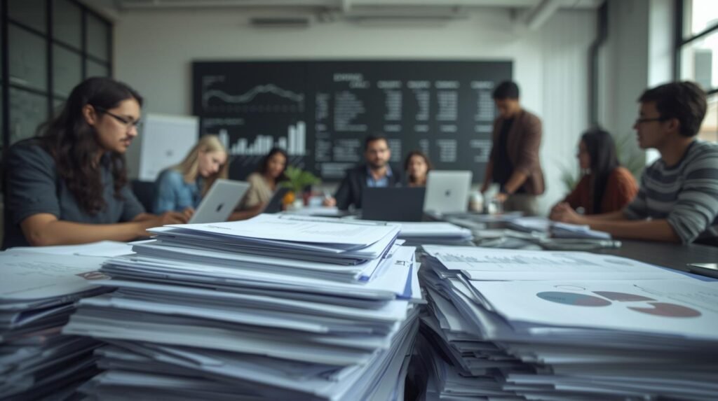 bastidores da agência